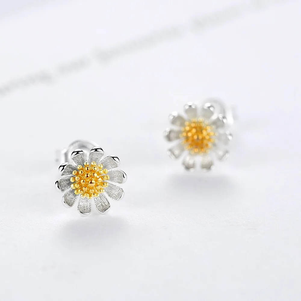 Cute-small-lovely-sunflower-stud-earrings-for-women-new-fashion-jewelry-pendientes-earings
