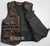 Autumn/winter 2022 head layer cowhide leather vest men vest Leather vest pocket ► Photo 3/3