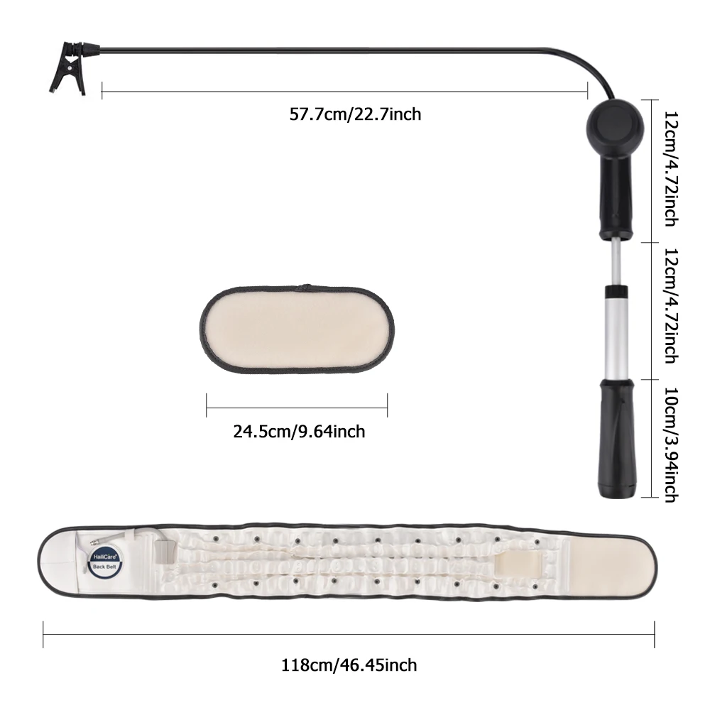 Физический декомпрессионный пояс для спины Поддержка спины и Поясничный Тяговый пояс спинальный воздушный Тяговый пояс для облегчения боли в пояснице
