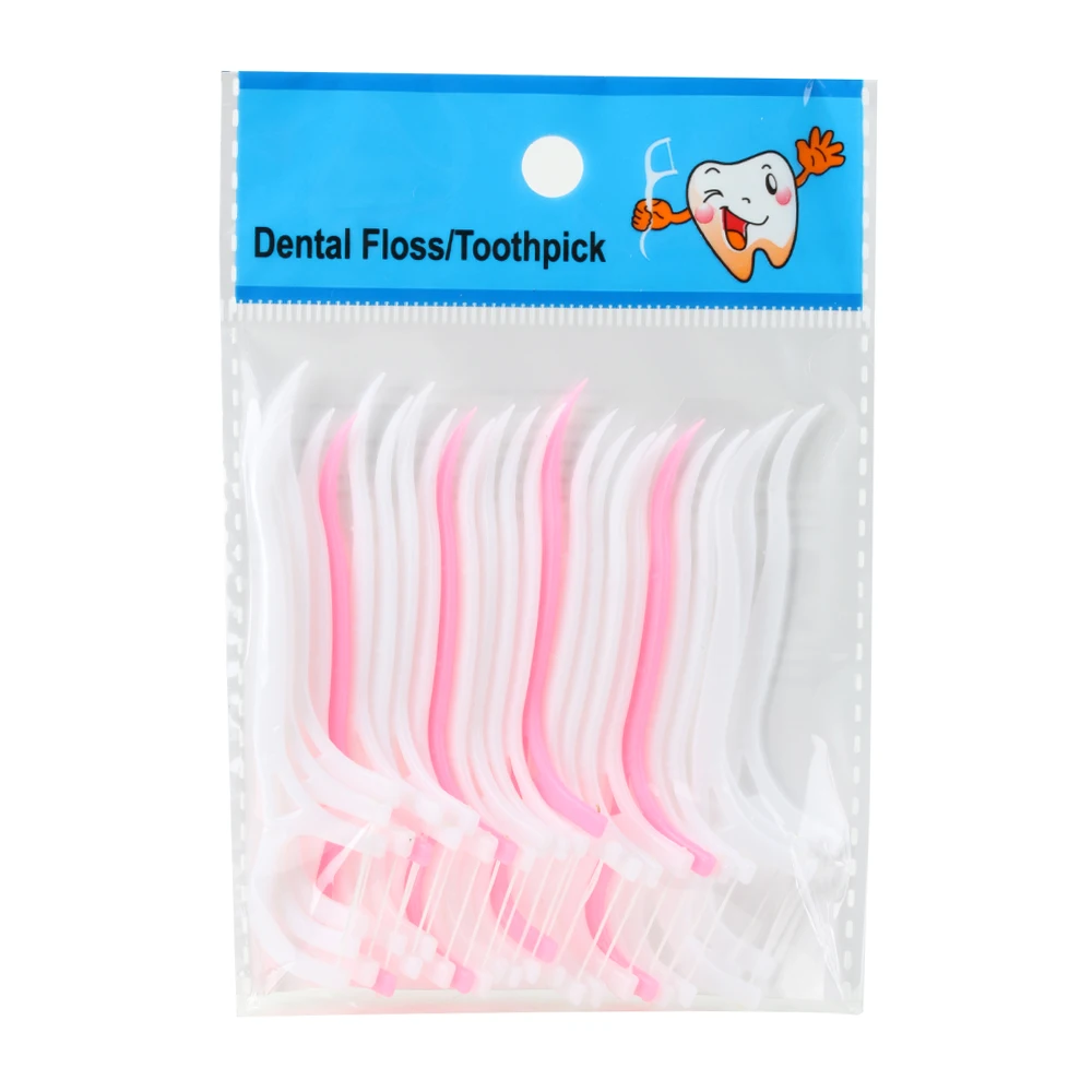 

1Pack Useful Disposable Dental Oral Care Tooth Clean Floss Flosser Picks Teeth Toothpicks Stick Keep Health Beauty Tools