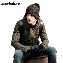 Зимняя вязаная шапка для мужчин и женщин, осенняя и зимняя шапка для отдыха, модная уличная шапка и шапочка, Женская Балаклава inverno gorro