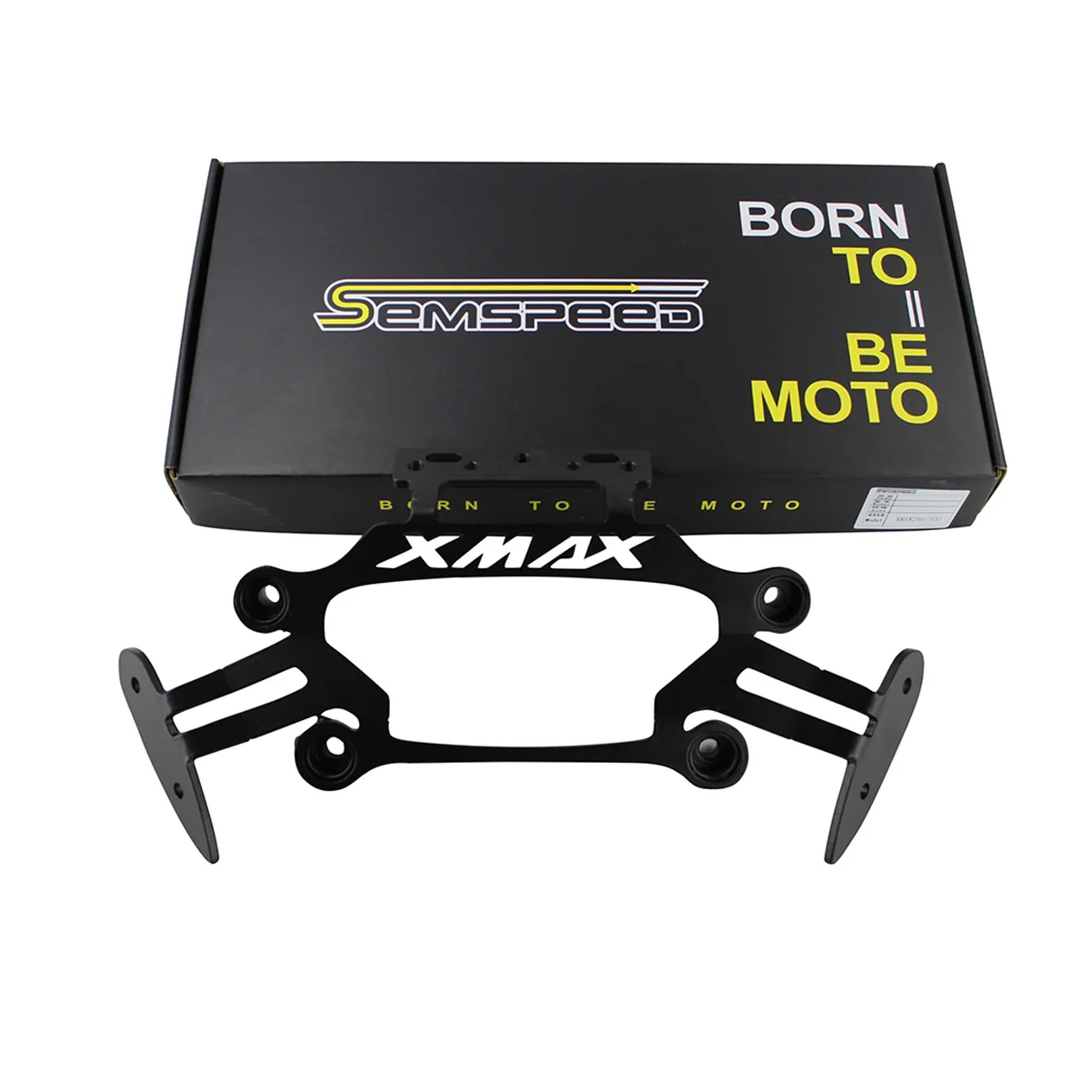 

For Yamaha XMAX X-MAX 125 400 250 300 2017-2019 Motorcycle Mirror Bracket Stand Holder Smartphone Mobile Phone Bracket GPS Plate