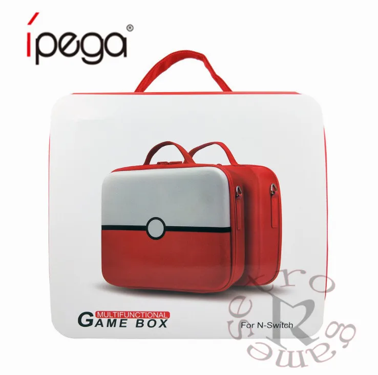 

Portable Bag for NS Nintend Switch Poke Ball Plus Storage Zipper EVA Handbag Cover Case Shoulder Bag Accessories