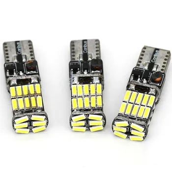 

2PCS T10 W5W New High Quality Led Car Turn Side Light Marker Lamp WY5W 501 168 192 Auto Wedge Parking Bulb License Plate