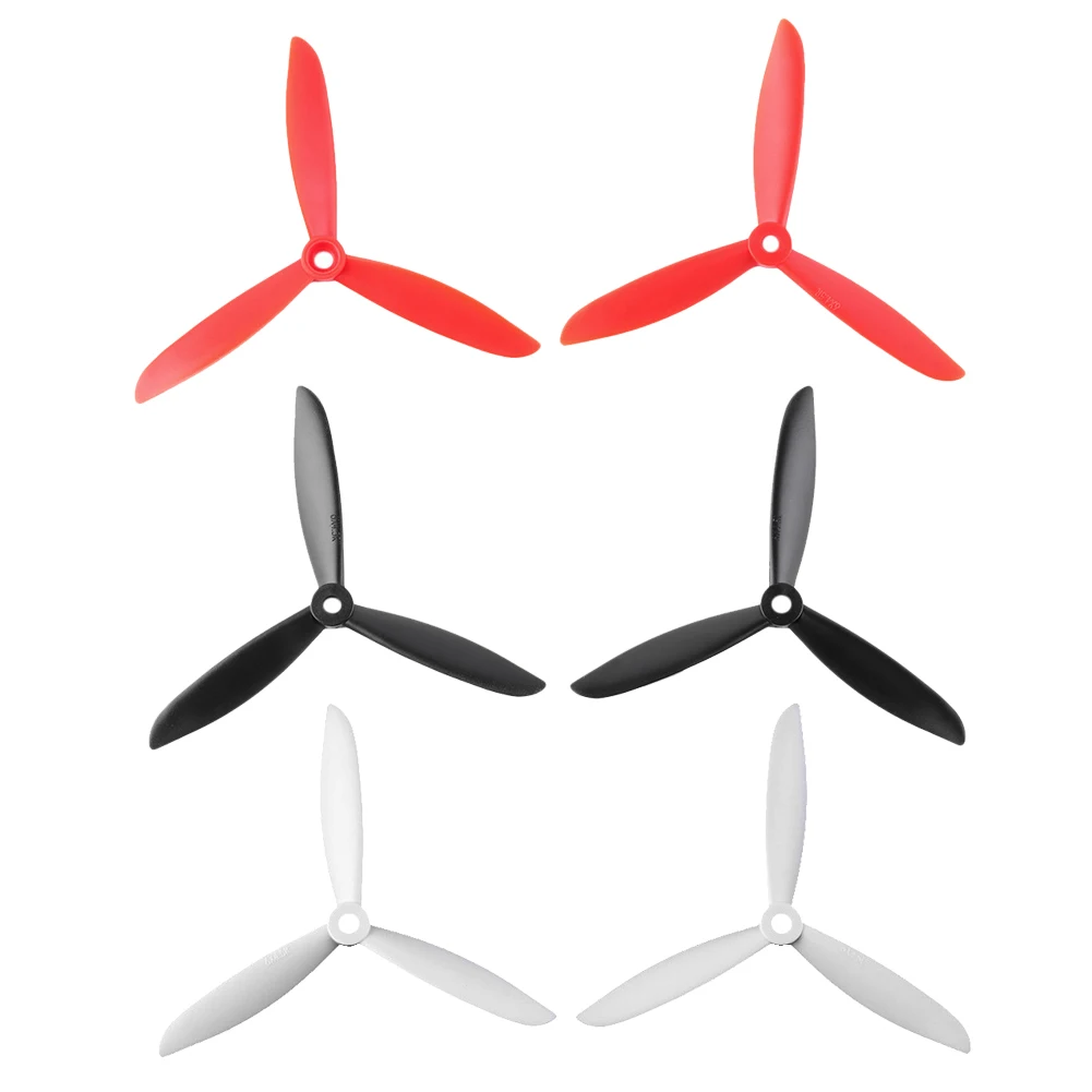 4Pairs 3 Blade 6045 RC Drone Replacement Propellers Quadcopter Repair Propellers CW CCW For 250MM Quadcopter
