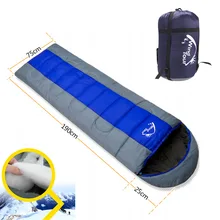 Wind Tour Sleeping Bag Camping Envelope Sleeping Bag Thermal Adult Winter Sleeping Bag Outdoor Travel Waterproof Sleeping Bed