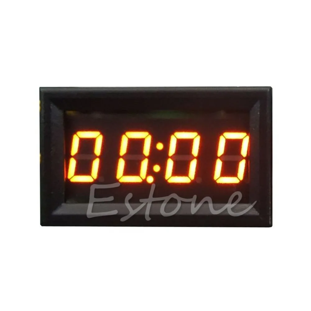 Peacefair LED Display Digital Clock 12V/24V Dashboard Car Motorcycle Accessory 1PC