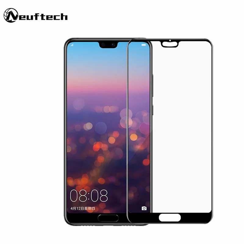 Neuftech полное покрытие закаленное Стекло для Huawei P20 Lite P9 P10 Экран протектор Honor7X 6X8 9