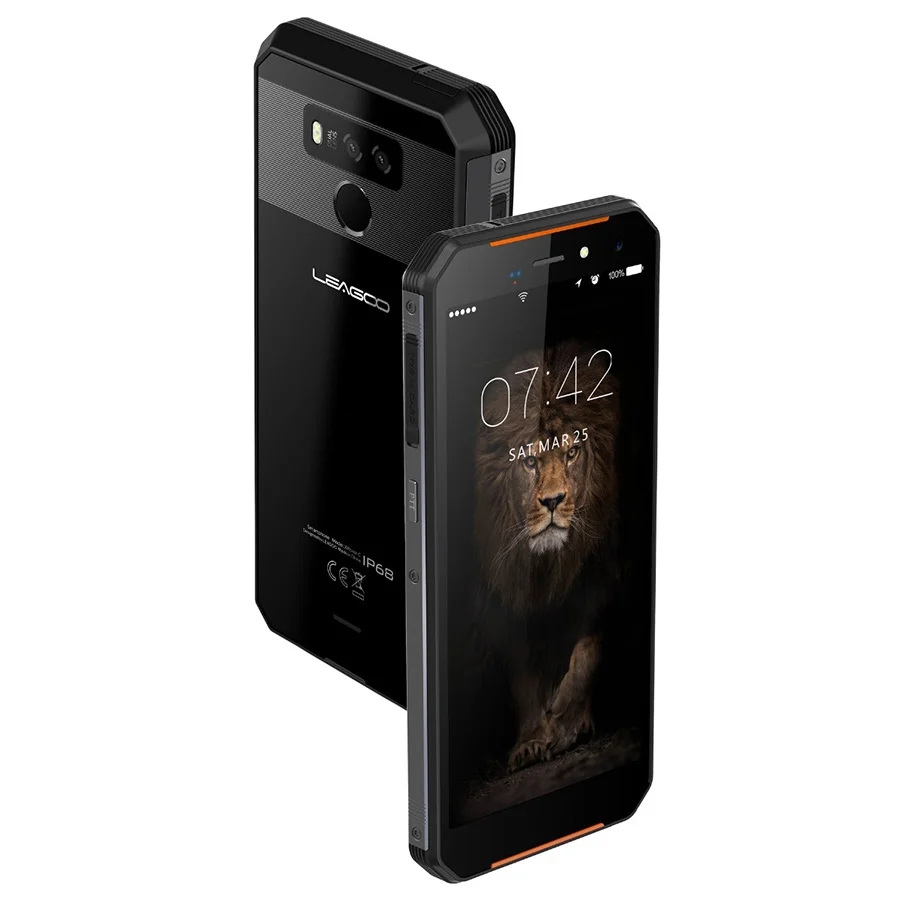 LEAGOO XRover C IP68 NFC Смартфон 5 72 &quotIPS четырехъядерный 2 Гб 16 13 МП Двойная камера 5000 мАч