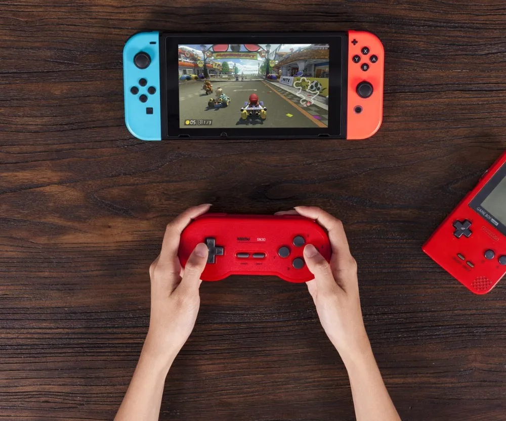 8Bitdo винтажный SN30 GP Edition Bluetooth беспроводной контроллер геймпад для пульта дистанционного управления/Ios/Andorid/MacOS/СТИМ/Windows