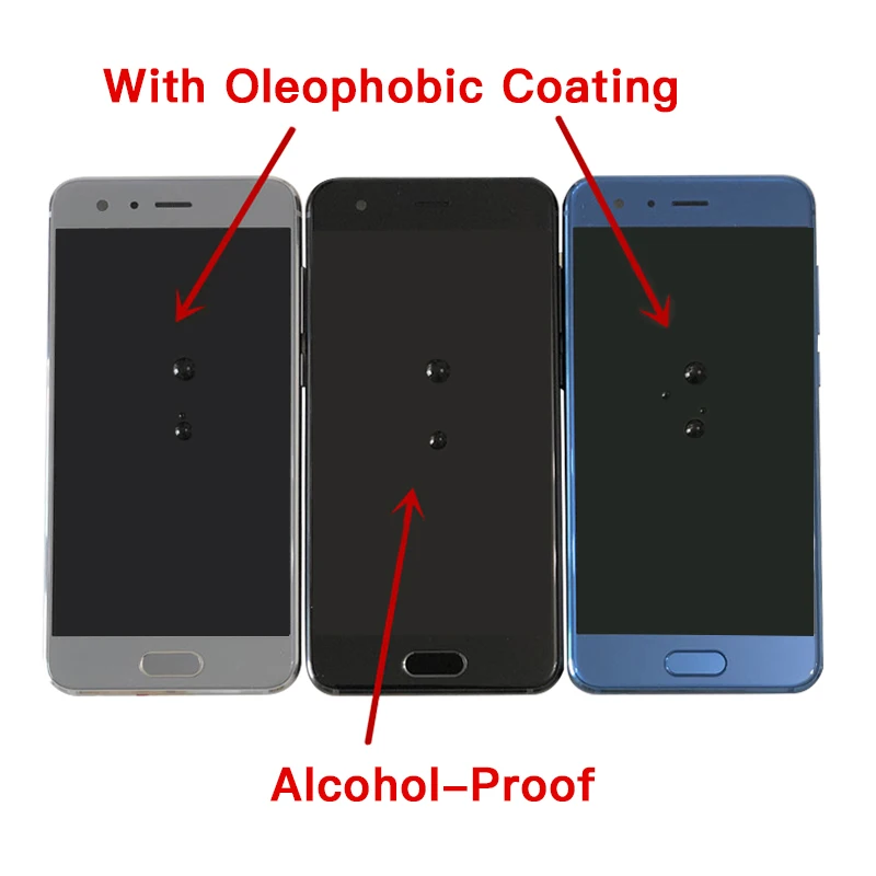 Сенсорный ЖК экран с рамкой для Huawei Honor 9 axisмеждународная версия 5 15 дюйма