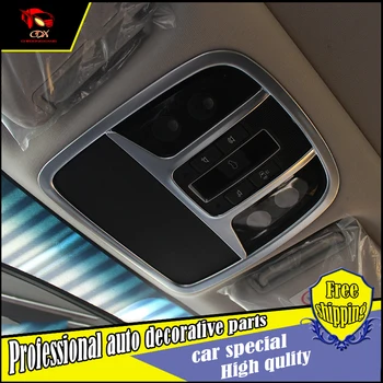 

Car styling ABS Chrome front reading lamp Cover Trim For KIA Sorento L 2015-2019 Decorative Reading light covers trim Decoration