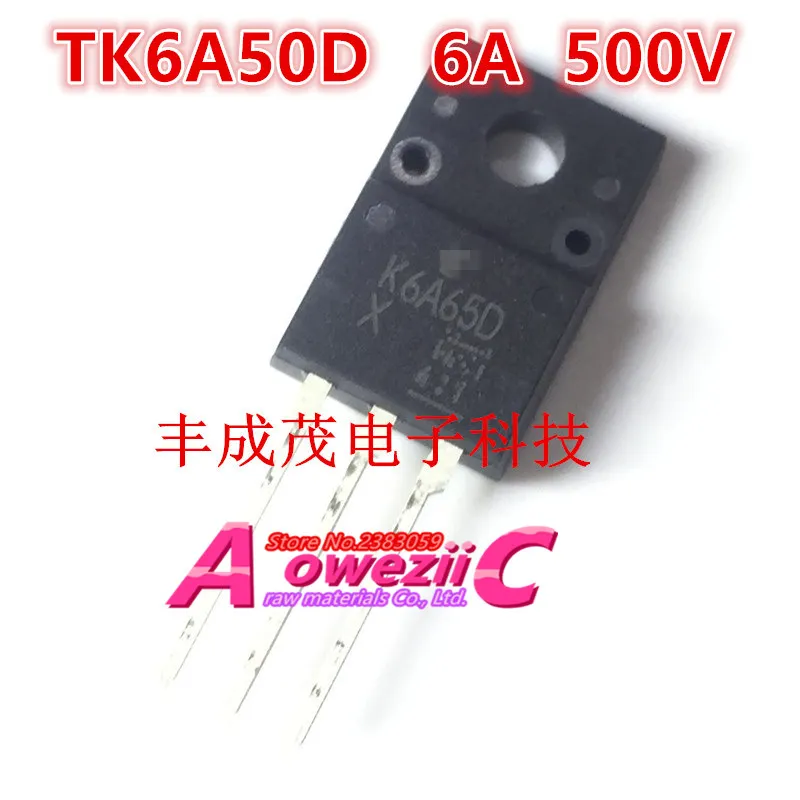 

Aoweziic 100% new imported original TK6A50D K6A50D 500V 6A TK6A53D K6A53D 525V 6A TK6A55DA K6A55DA 550V 5.5A TO-220F