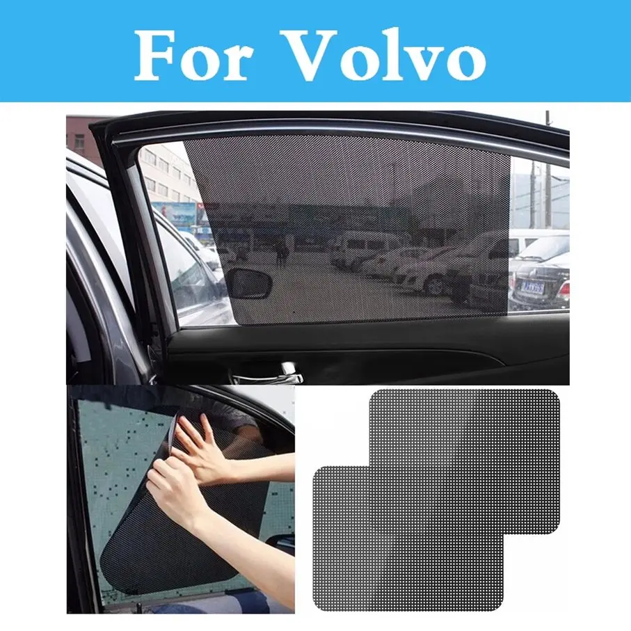 Солнцезащитная бленда для бокового окна автомобиля крышка козырек щит Экран для Volvo V70 Xc60 Xc70 Xc90 C30 C70 S40 S60 S80 V40 V50 V60 по пересеченной местности