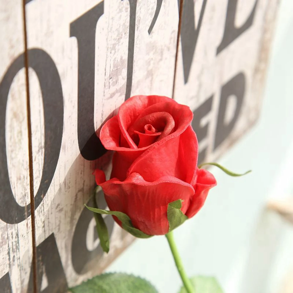 Роза Моделирование цветок подарок на день Святого Валентина имитация цветов для дома Декорации для свадьбы праздничные вечерние композиции сцены
