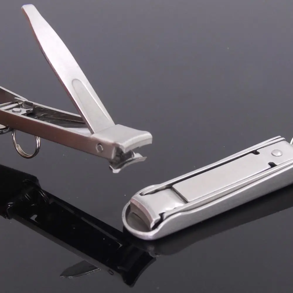 Multifunctional Ultra thin Foldable Stainless Steel Nail Clipper Cutter