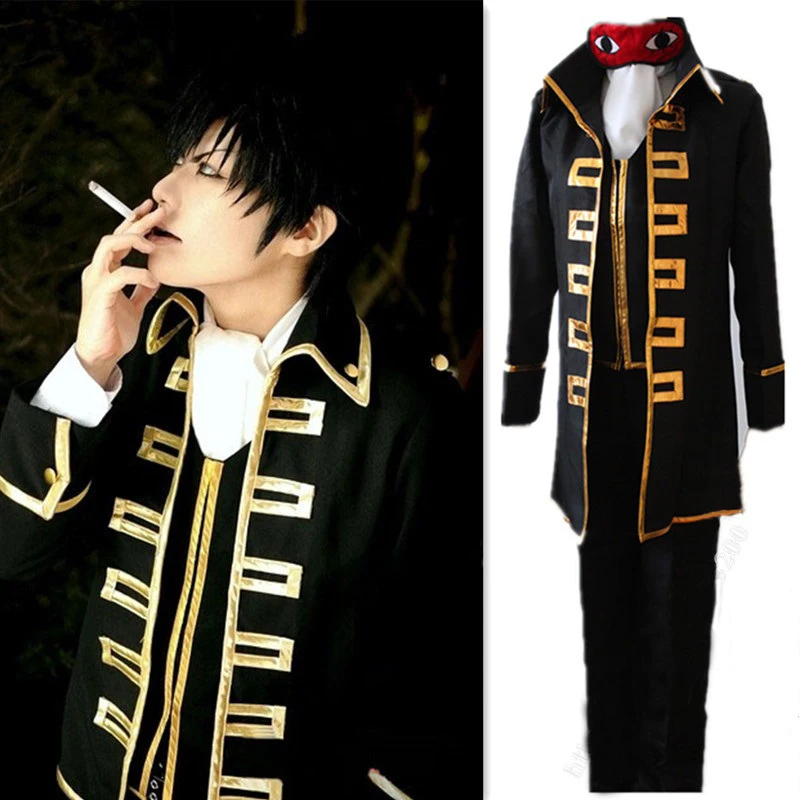 Gintama Shinsengumi Okita Sougo Hijikata Toushirou Uniform Cosplay Costumes