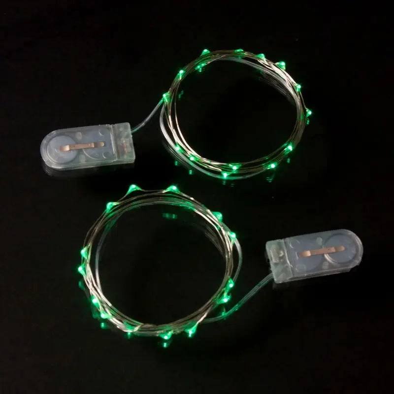 green color micro led string lights 1