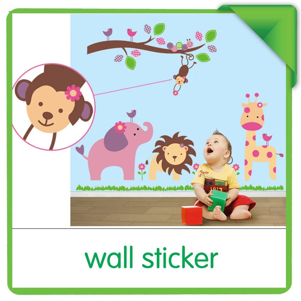 quarto jardim zoologico:Kids Room Wall Stickers quarto jardim zoologico:Kids Room Wall Stickers