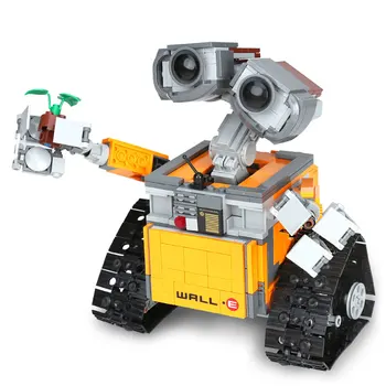 

2019 new Compatible Idea Robot WALL E Building Bricks Blocks Bringuedos Toy for best friend Birthday Gifts Dorpshippin