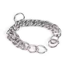 1 шт. Нержавеющая Сталь Двойное звено Снаряженная Цепь для лошадиных битов pet