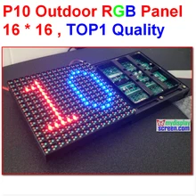 10 мм Открытый анти-вода 160*160 16*16 пикселей Видео высокой яркости 1/4 сканирования концентратора 75 полный цвет DIP СВЕТОДИОДНЫЙ дисплей p10 Светодиодный модуль