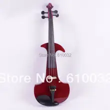 4/4 Электрический Скрипки твердой древесины 19-29# красный цвет 4 строка