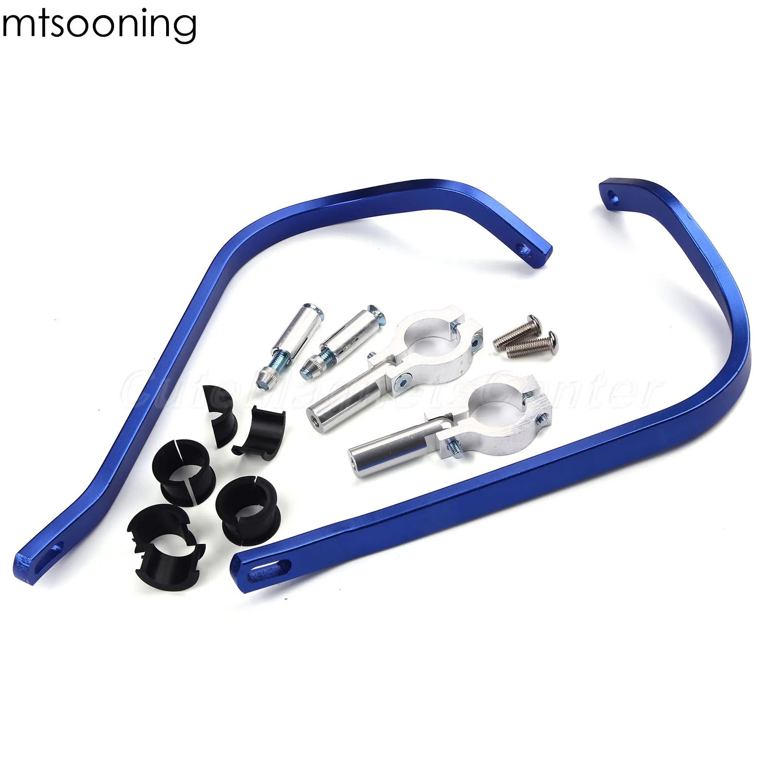 

mtsooning Motorbike Handlebar Handguards Handle Protection Aluminum For Kawasaki Dirt Bike Motorcross Snowmobile ATV