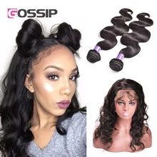 360 Lace Frontal Closure With Bundles Peruvian Body Wave Bundles With 360 Frontal Band Pre Plucked