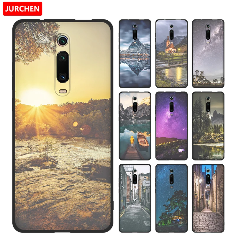 

JURCHEN Case For Xiaomi Mi 9T Pro Case Mi9T Silicone Soft Phone Cover For Xiaomi Redmi K20 Case K20 Pro Cover Cartoon Cute Print