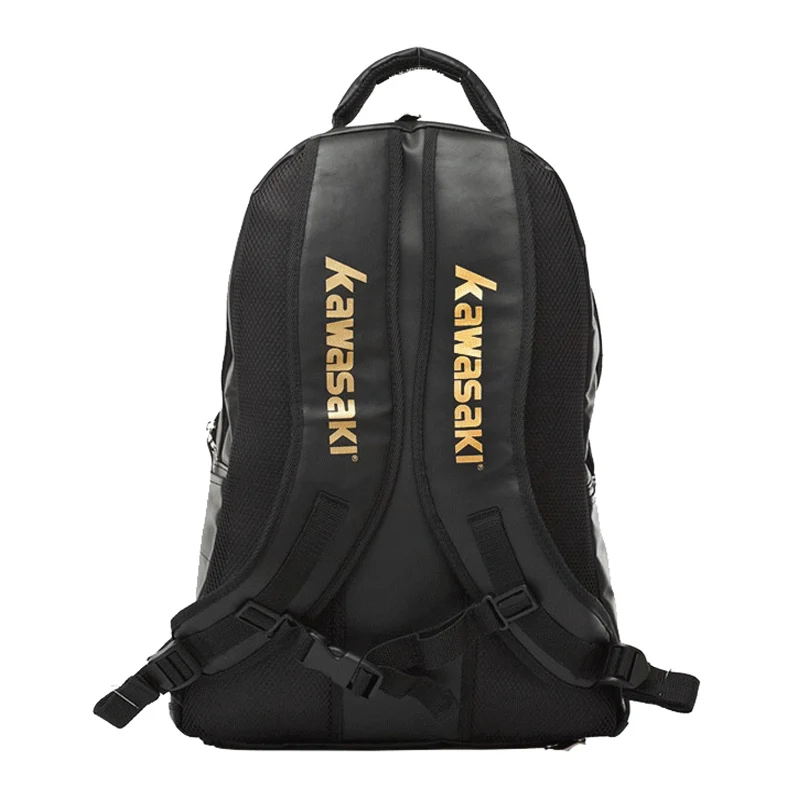 Kawasaki mochila impermeable de gran capacidad bolsa de raqueta de bádminton deportes de remo puede contener 2-3 raquetas con bolsa de zapatos