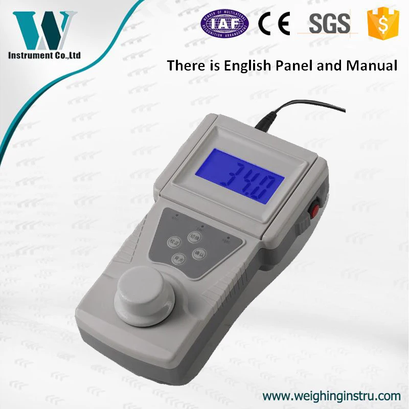 0.01 50 NTU Hand held digi turbidity analyzer meterin Concentration
