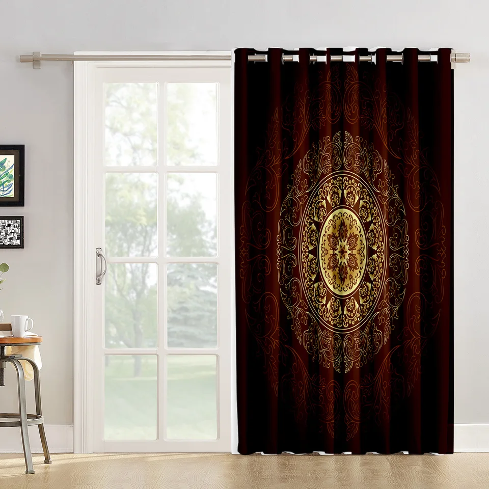 Retro Arab Window Treatments Curtains Valance Living Room Curtain