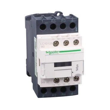 TeSys D 4 полюса контактор LC1D128 LC1D128BD LC1-D128BD обмотки статора DC 24V 12A 3NO