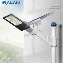 IRALAN Солнечный свет уличный датчик движения Ночной безопасности настенный светильник 50 светодиодный водонепроницаемый энергосберегающий сад передняя дверь двора дистанционного управления