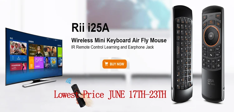 Fio 2.4G Fly Air Mouse Extensor IR