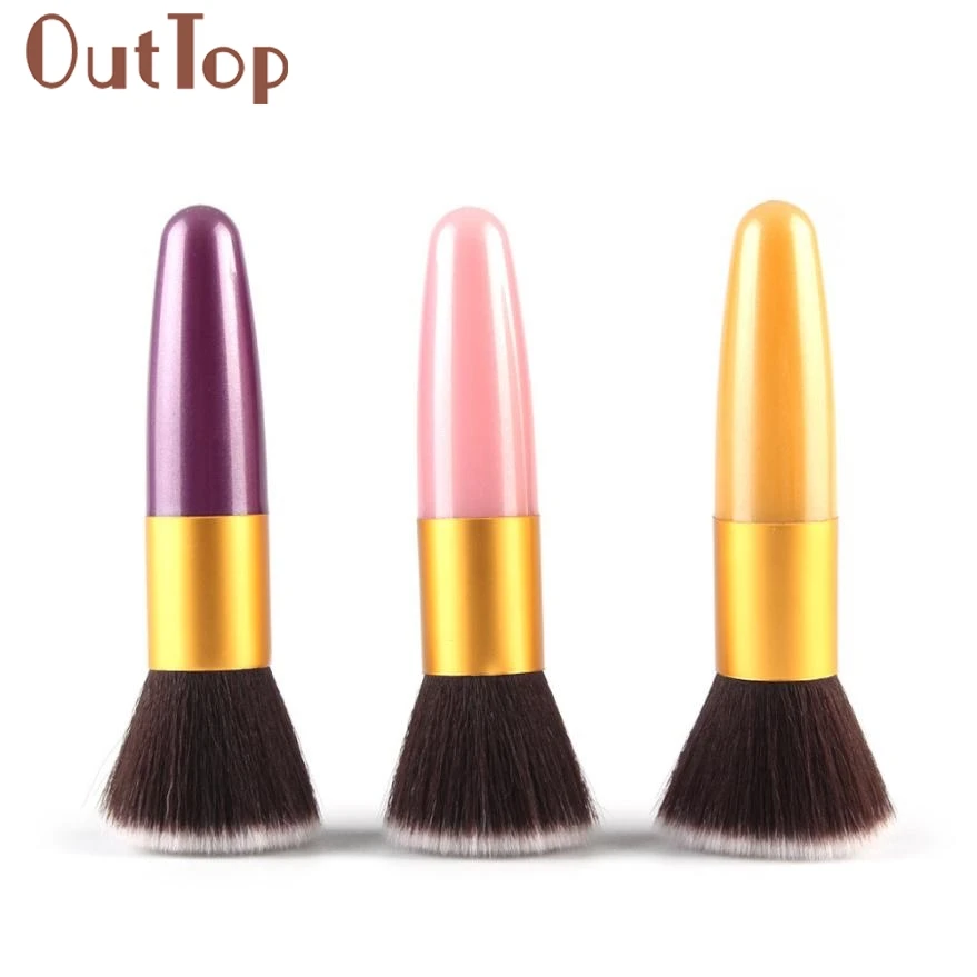 

1pc Pink Powder Blush Foundation Brush Cosmetic Makeup Tool pincel maquiagem Makeup Tool Kit Cosmetic Makeup Brushes 40p1211