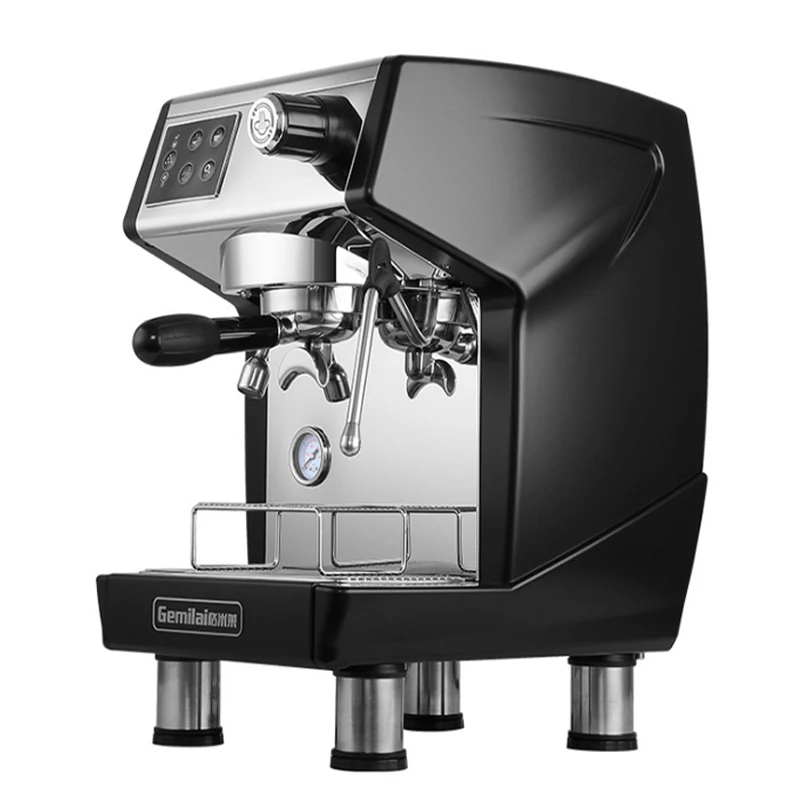 Полуавтоматическая кофемашина Эспрессо коммерческий кофейный прибор для приготовления молока 3000 Вт двойной водяной насос Кофеварка CRM3200B