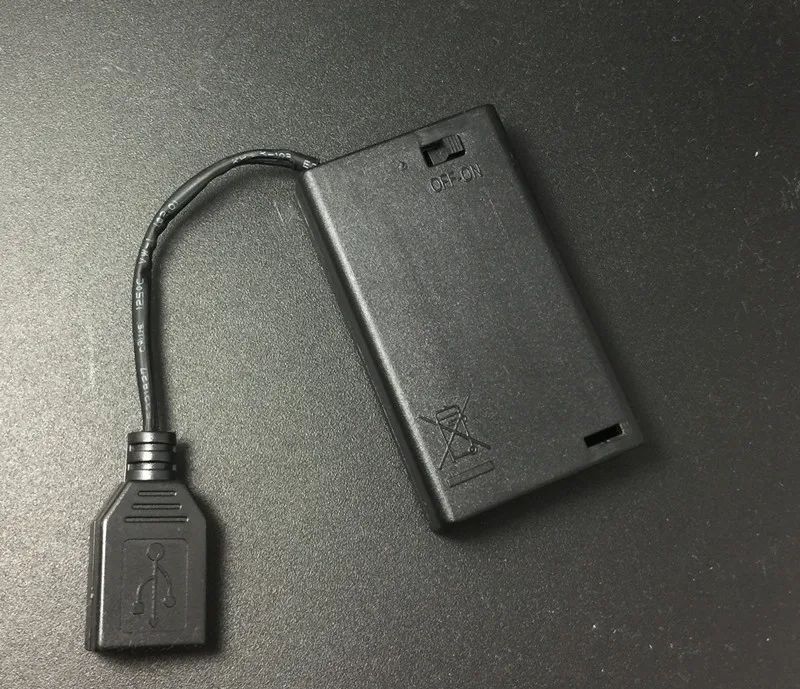 Батарейный отсек с usb портом для lego и pin светодиодный светильник четыре/семь
