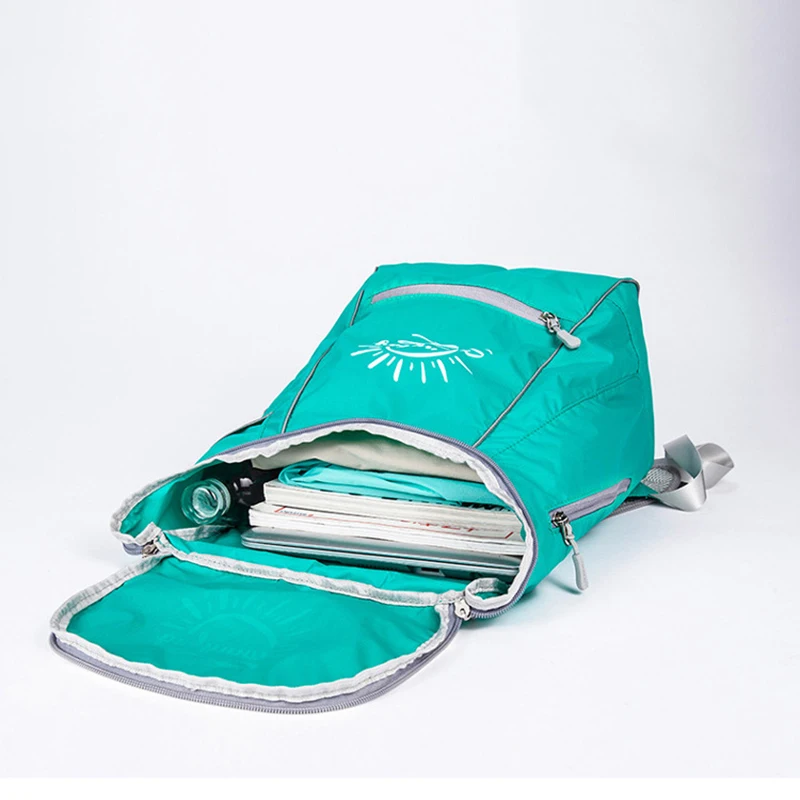 Высококачественный Прочный Нейлоновый унисекс ультралегкий Складной Водонепроницаемый рюкзак iking походная Складная Сумка дорожная альпинистская уличная сумка