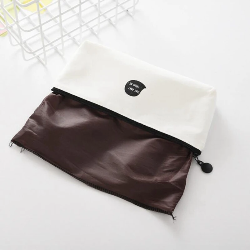 Canvas Cactus Pattern Makeup Bag Creative Beauty Cosmetic Bag Women Storage Pouch  Multifunction Make Up Case Necessarie