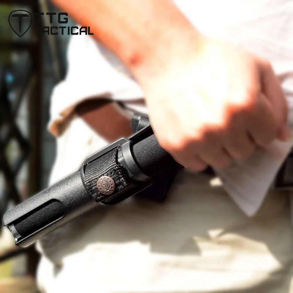 

TTGTACTICAL Polymer Expandable Baton Pouch Tactical Quick Release Police Telescopic Baton Case Swivelling Fast Fix Baton Holder