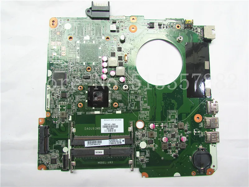 Материнская плата 737141-501 для ноутбука HP PAVILION 15-N series DA0U93MB6D0 REV:D | Компьютеры и офис