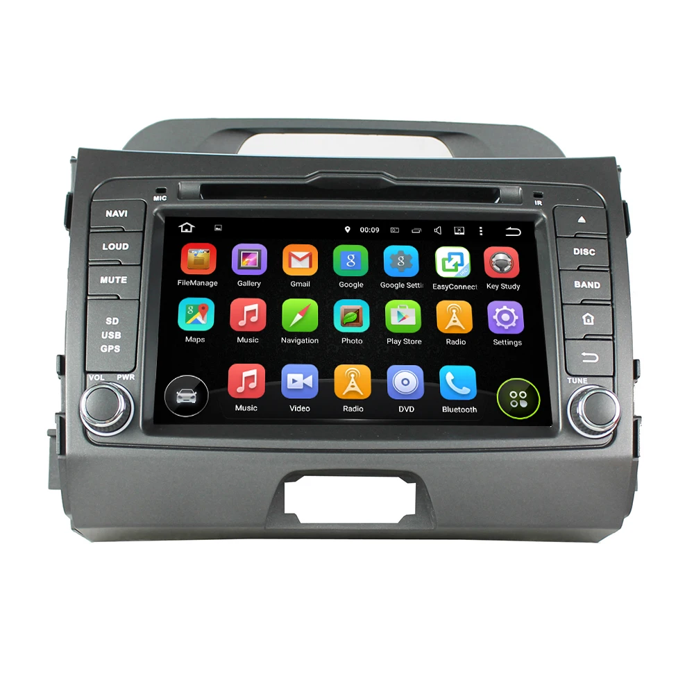Sale 7" Android Car DVD Player with TV/BT GPS 3G WIFI,Audio Radio Stereo,Car PC/multimedia headunit for KIA SPORTAGE R 2010 2011 2012 1
