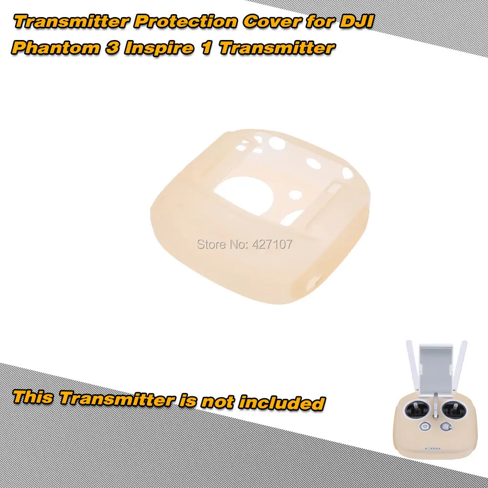 Silicone Protective Cover For DJI Phantom 4/3 Professional Remote Controller Anti Slip Resistance Dirty
