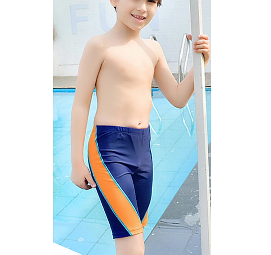 Boys Quick Dry Swim Trunks Kids' Adjustable Swimsuit Summer Swim Shorts