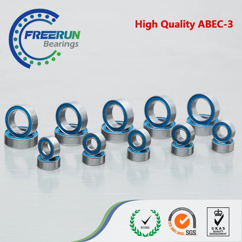 

FOR TRAXXAS(CAR) RUSTLER VXL Complete ABEC 3 Blue Rubber ball bearings RC CAR & Truck Bearing