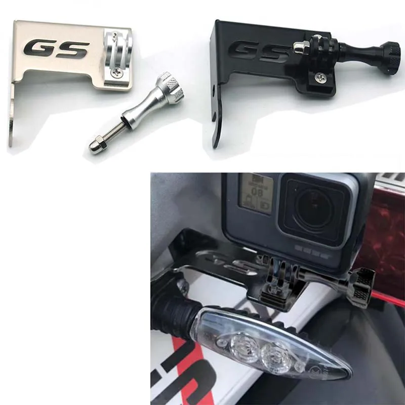 

Motorcycle Front GoPro Camera Support Bracket Recorder Holder Rack for BMW R1200GS LC ADV 2014-2016
