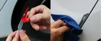 

Car Styling door protection Sticker For BMW e46 e92 seat leon ibiza audi a3 citroen c4 volvo xc60 suzuki vitara 2016 Accessories