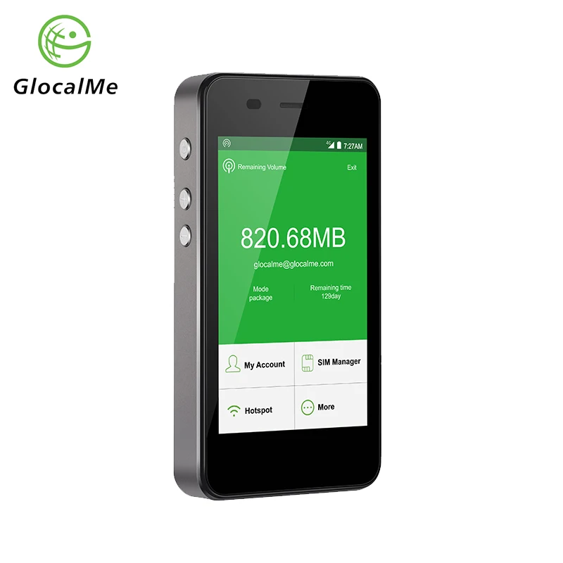 Glocalme 4G Router Free Roaming Worldwide Mobile WiFi Hotspot font b Powerbank b font Car Router